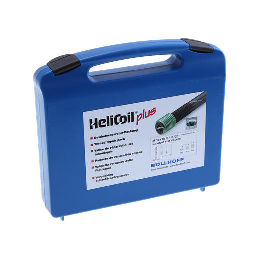 Фото товара "Рем.комплект HELICOIL для восстановления резьбы  М12х1,5 (вставки 1d, 1,5d, 2d)"