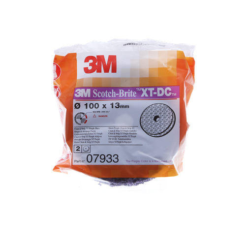 Фото товара "07933 Круг Scotch-Brite XT-DC S XCS фиолетовый 100мм х 13мм - 30 шт/кор"