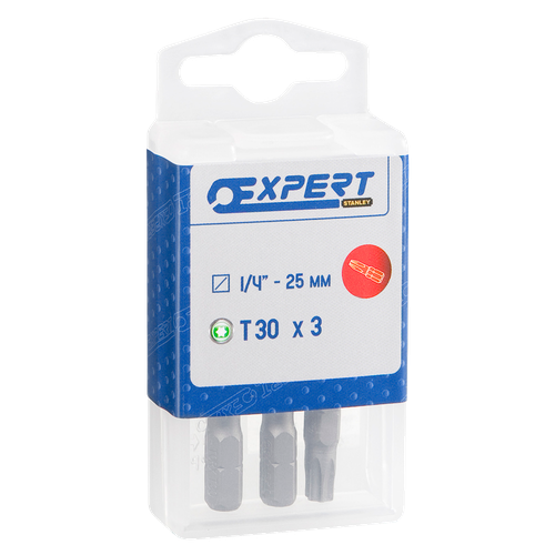 Фото товара "E117778 Биты TORX длина 25 мм 1/4" № Т25 (комплект 3 шт)"