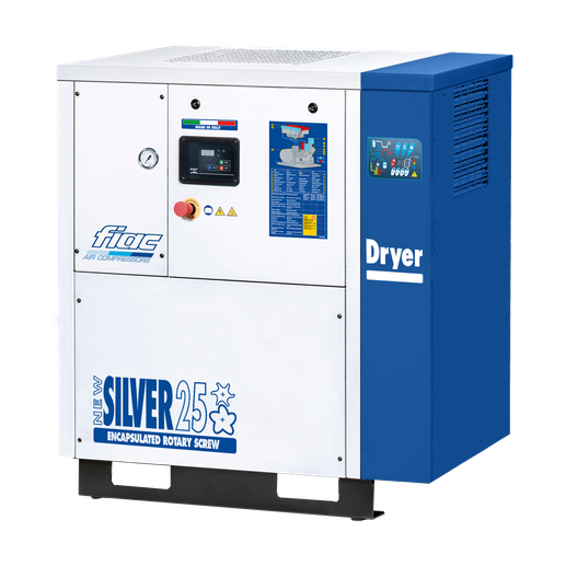 Фото товара "NEW SILVER D 25 Компрессор винтовой 2700/2500 л/мин, 8/10 бар, 18,5 кВт, 488 кг"