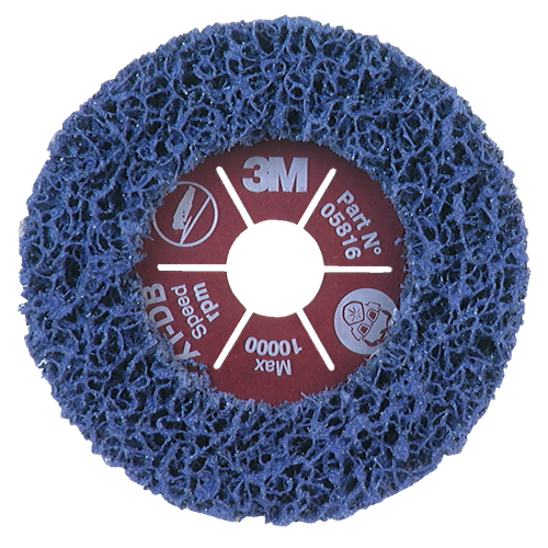 Фото товара "05816 Круг Scotch-Brite XT-DB S XCS фиолетовый 115мм х 22мм - 10 шт/кор"