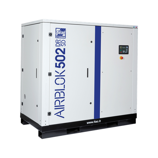 Фото товара "Airblok 502 DR/SD10 Компрессор винтовой min 1900 max 5600 л/мин, 10 бар, 37 кВт, 1050 кг"