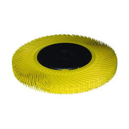 60195/33215 Круг Scotch-Brite Bristle BB-ZB тип С с фланцами P80 желтый 150мм - 5 шт/кор