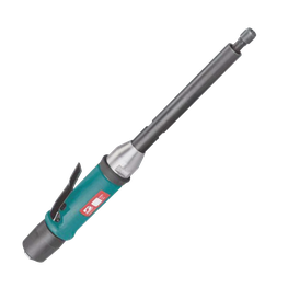 53502 Прямая пневмошлифмашина удлиненная 7-1/4", 20 000 об/мин, цанга 6 мм, 373 Вт, удл.глушитель