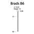Фото товара "B6.50N Штифтозабивной пневмопистолет Brads B6/22-50 мм"