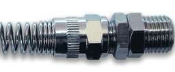 A381/3 Фитинг для полиуретанового шланга M1/4", 8х10 мм, вращ.
