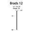 Фото товара "12.40G Штифтозабивной пневмопистолет (загиб 40 мм) Brads 12/25-40 мм"