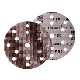 ABRANET HD Шлифовальный круг, сетчатая основа из нейлона, 150 мм, 15 отверстий, Р80