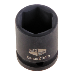 Головка ударная стандартная 1/2", 21 мм